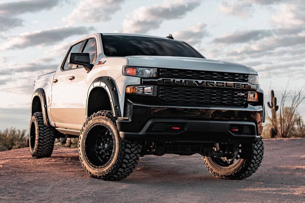 Defender Fender Flares | G9K Satin Steel | Chevy Silverado 1500 (19-26)
