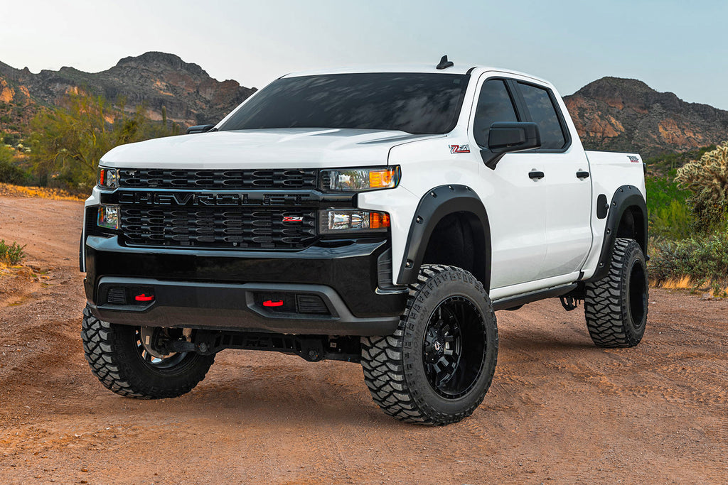 Pocket Fender Flares | G6M Dark Ash | Chevy Silverado 1500 2WD/4WD (22-26)