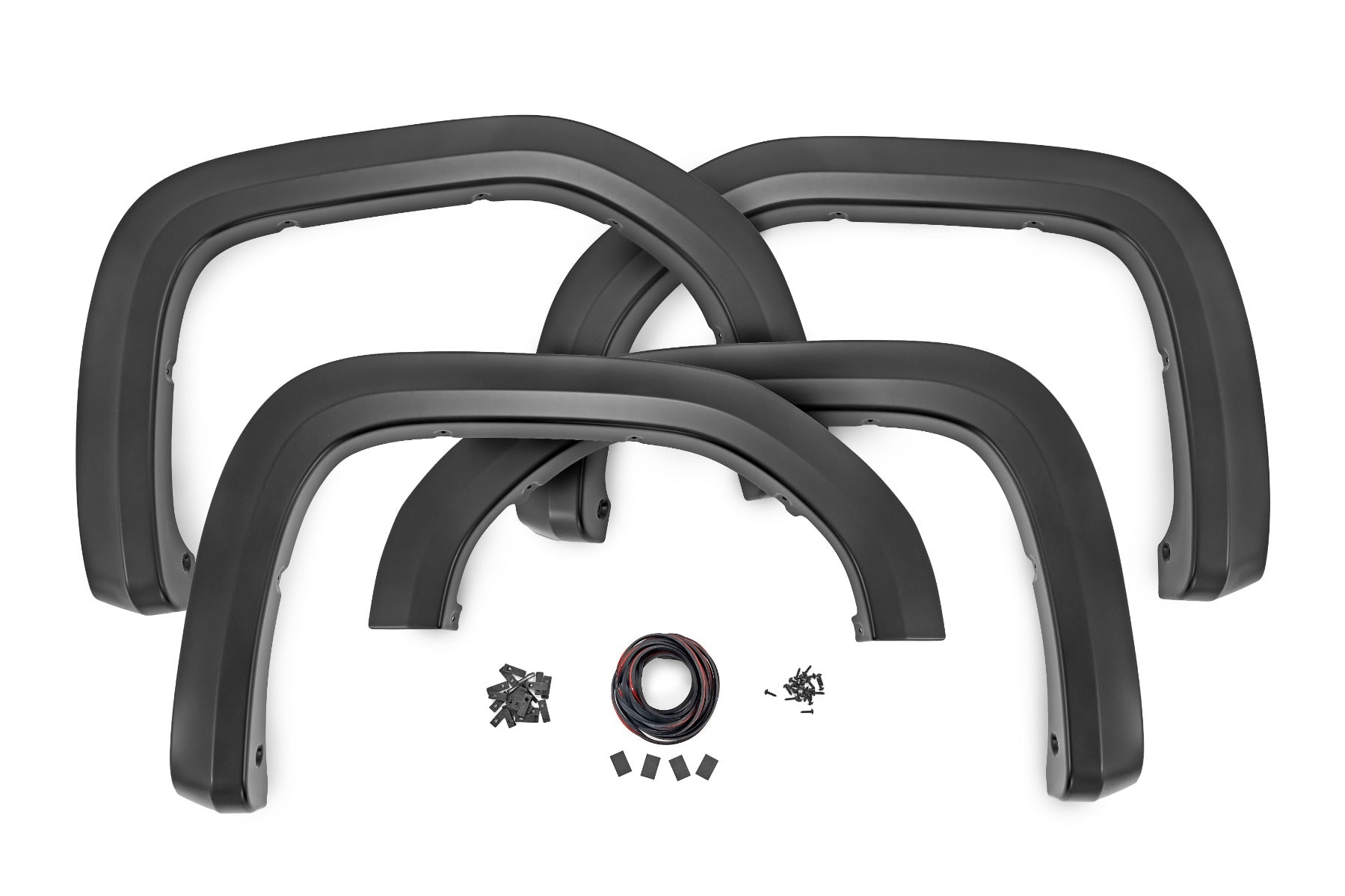 Sport Fender Flares | GAZ Summit White | GMC Sierra 1500 2WD/4WD (19-26)