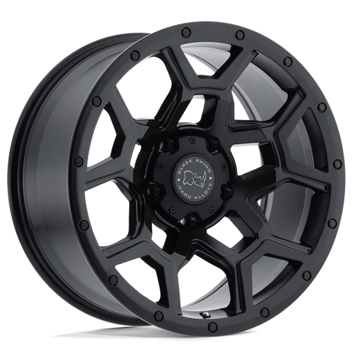 Black Rhino Hard Alloys BR OVERLAND 18X9.5 6X139 -18 112 M-BLK