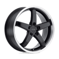 PE P1B 17X8 5X4.5 76 G-BLK MACH +40 | Petrol