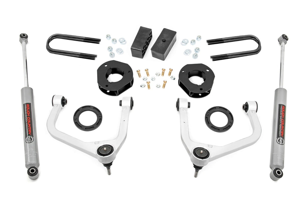 3.5 Inch Lift Kit | Mono Leaf Rear | GMC Sierra 1500 2WD/4WD (2025-2026)