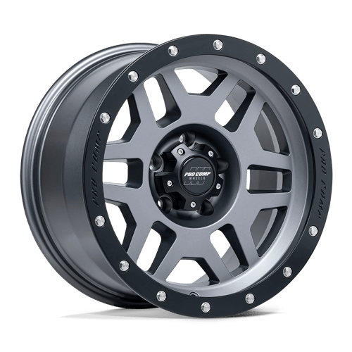 PHASER 17X9 5X5 83 -6 M-GRPHT BLK | Pro Comp Alloys