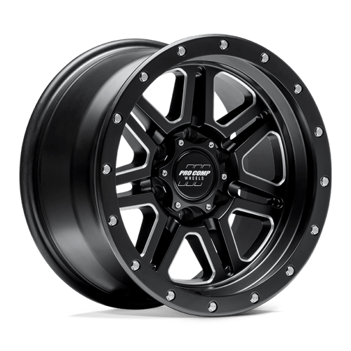 APEX 17X9 6X5.5 108 -6 S-BLK MILL | Pro Comp Alloys