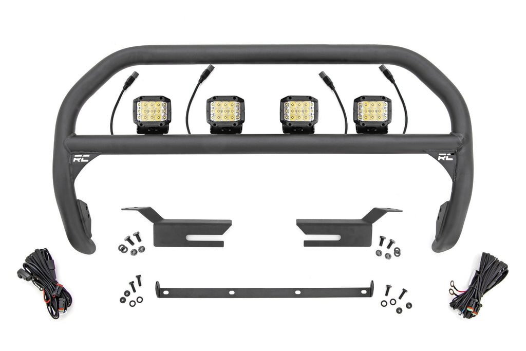 Nudge Bar | 3 Inch Wide Angle Led (x4) | Ford Bronco 4WD (2021-2026)