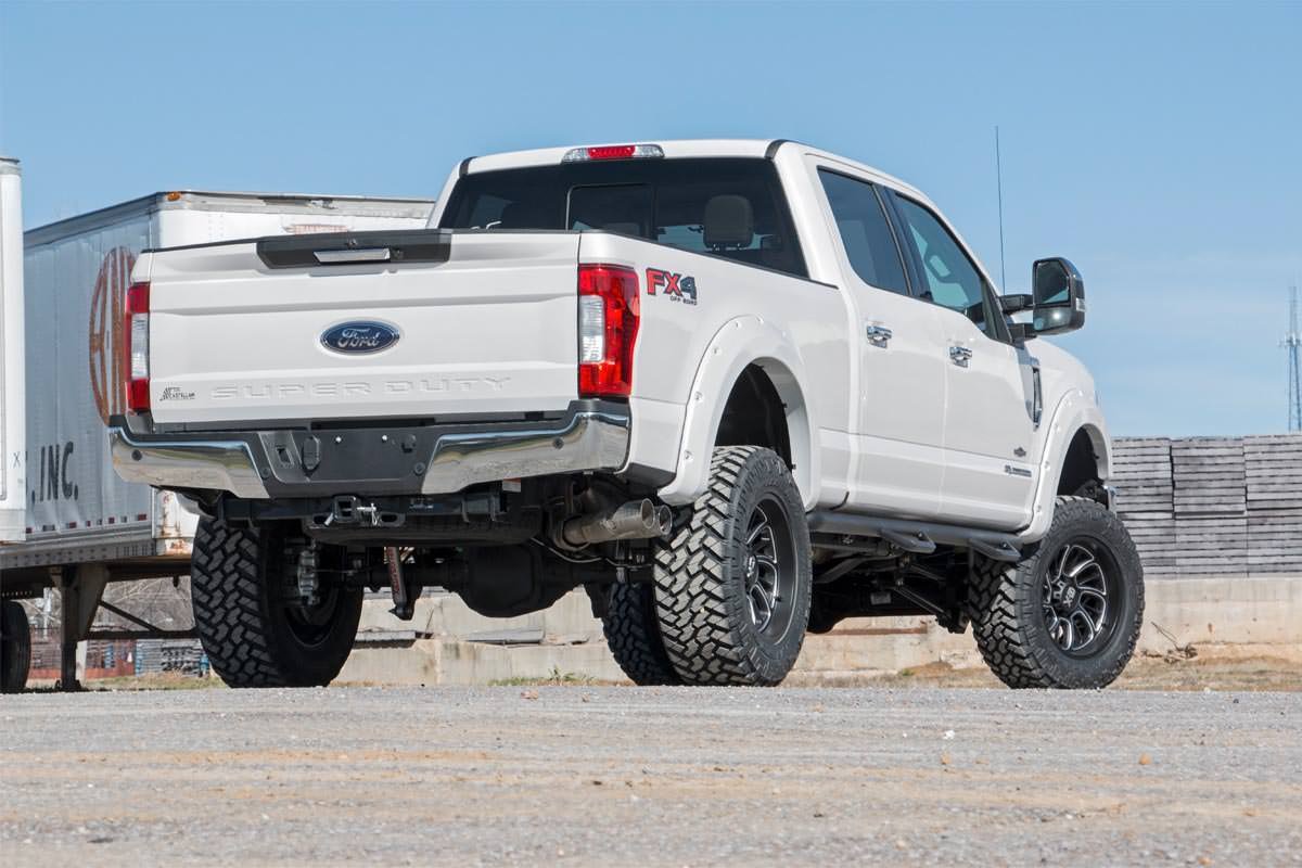 Pocket Fender Flares | JS Iconic Silver | Ford F-250/F-350 Super Duty (17-22)
