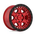 BR RENO 17X9 6X139 +0 112 CNDY RED BLK | Black Rhino Hard Alloys