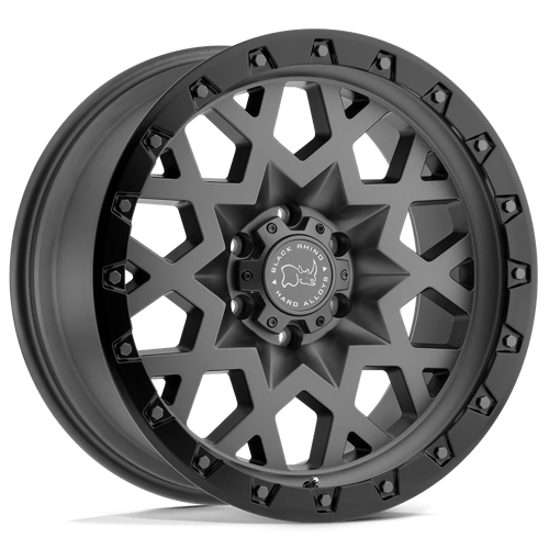 Black Rhino Hard Alloys BR SPRKOT 20X9.5 5X127 -18 71 M-GM GM HW