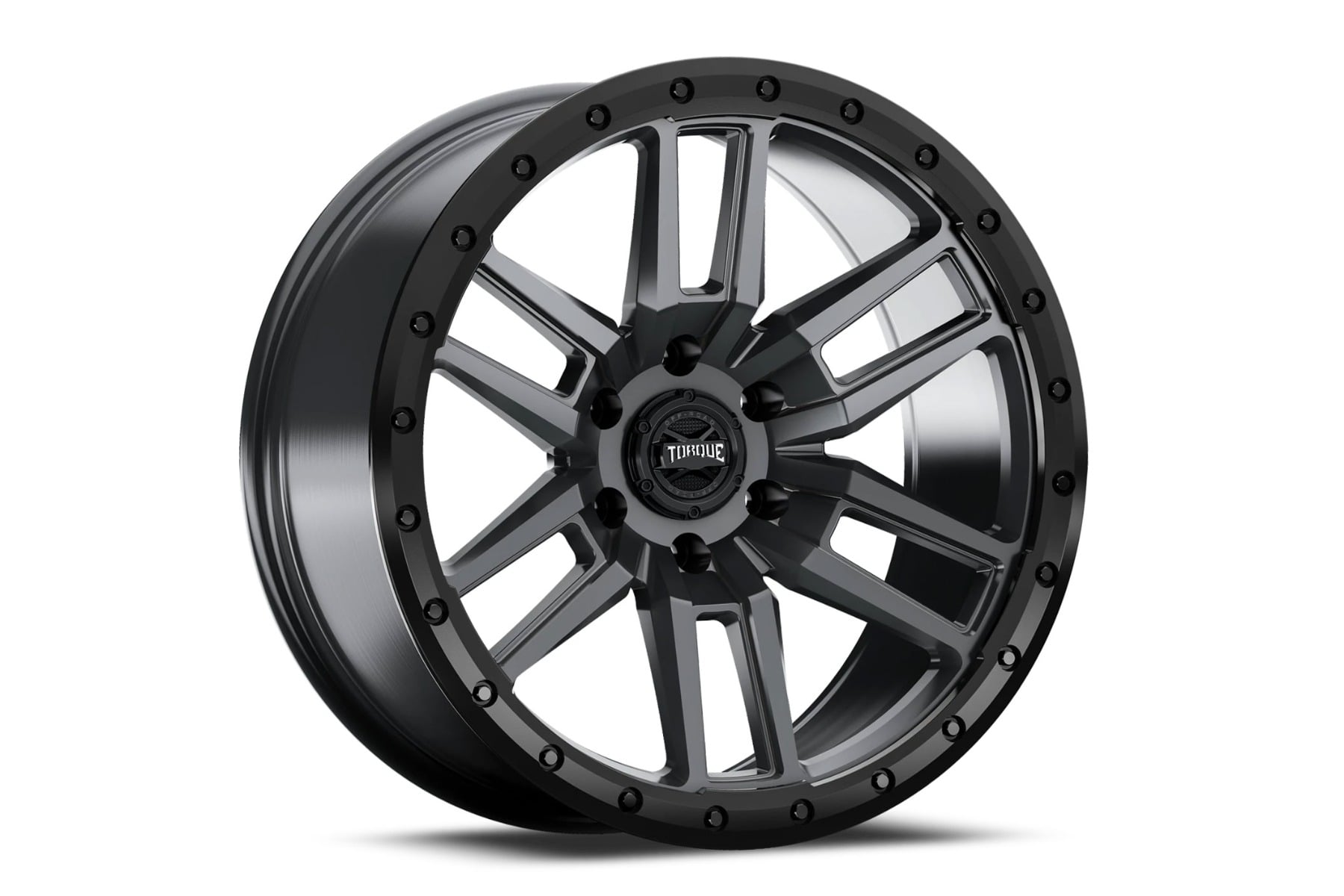 Torque Pritchett | Anthracite w/Black Lip | 20x9 | 6x5.5 | -12mm