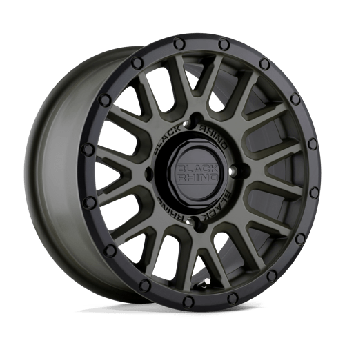 Black Rhino Hard Alloys - UTV LA PAZ UTV 15X7 4X110 +51 80 OD GRN BLK