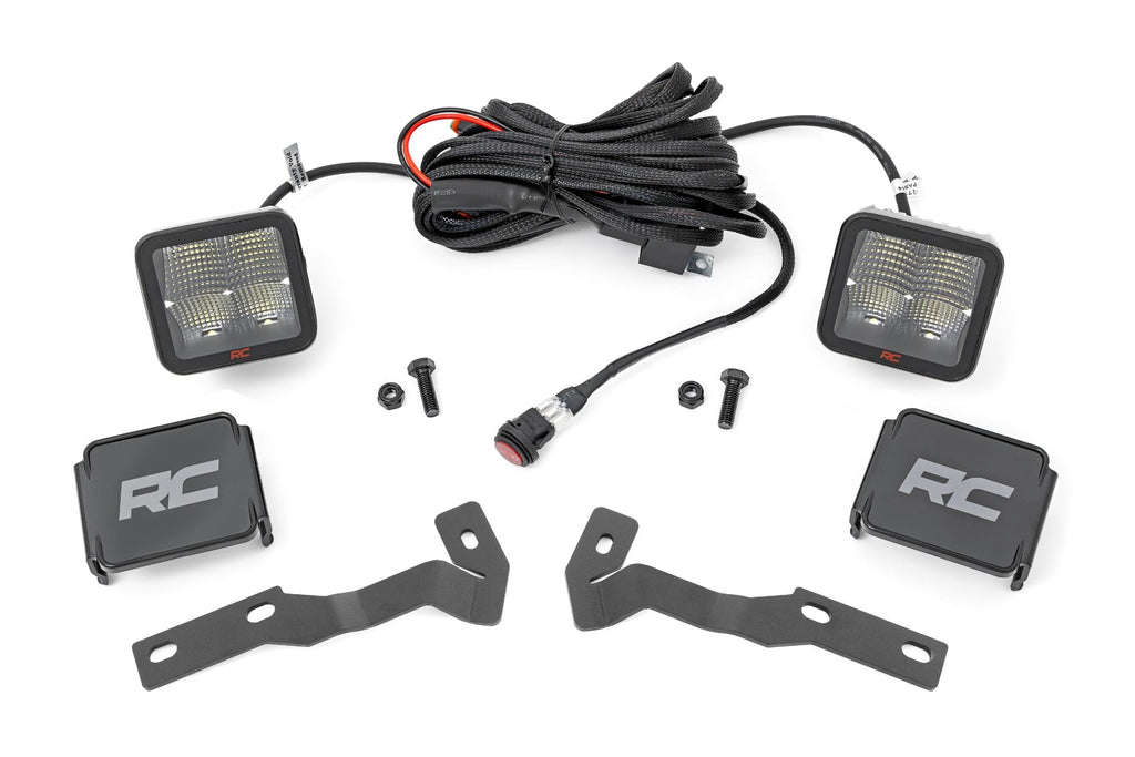 2018 Toyota Tacoma Street Stance - 3.5 Inch Lift Kit - LED Light Kit