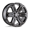 Black Rhino Hard Alloys BR WANAKA 20X9 6X114 +35 76 M-GNMTL BRSH