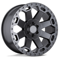 Black Rhino Hard Alloys BR WARLORD 17X8 5X120 +35 76 M-GNMTL