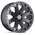 BR WARLORD 17X8 5X120 +35 76 M-GNMTL | Black Rhino Hard Alloys