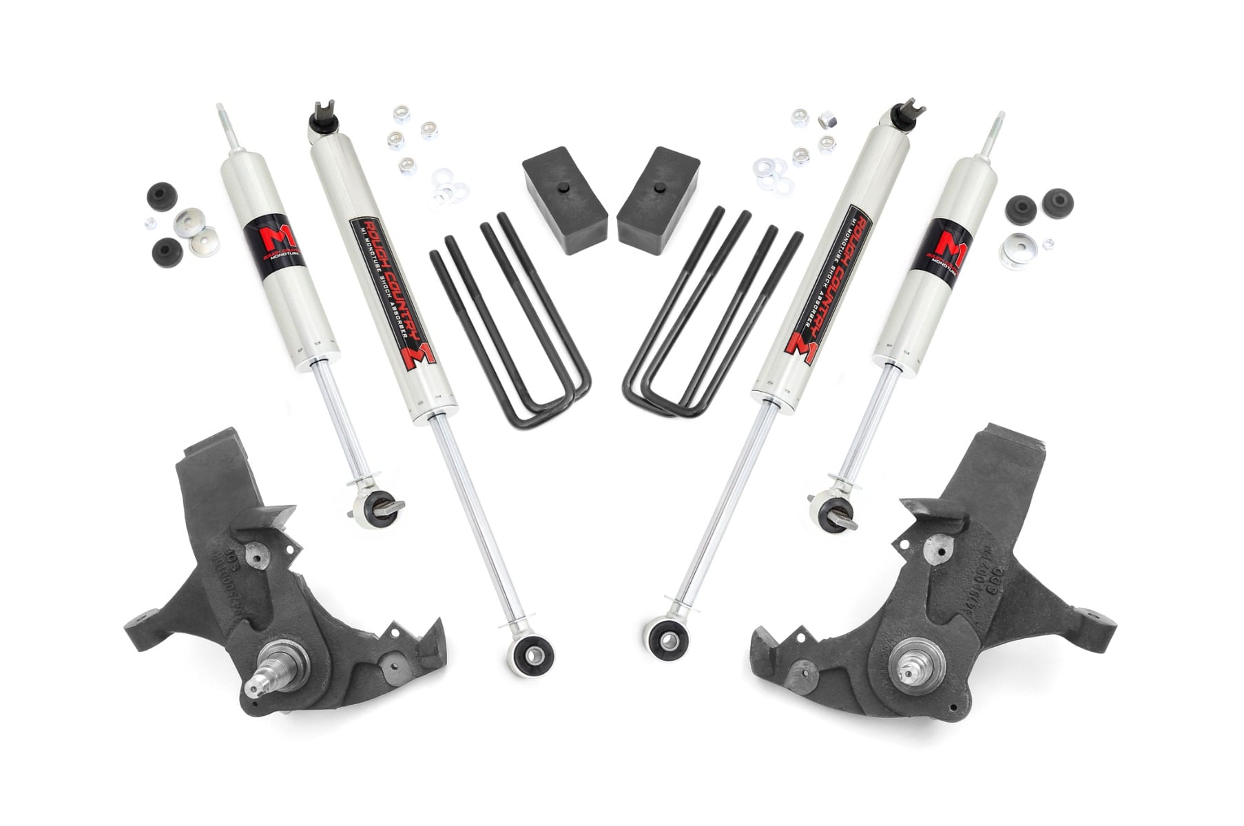 4 Inch Lift Kit | M1 | Chevy C1500/K1500 Pickup Extended Ca/Half-Ton SUV (88-99)